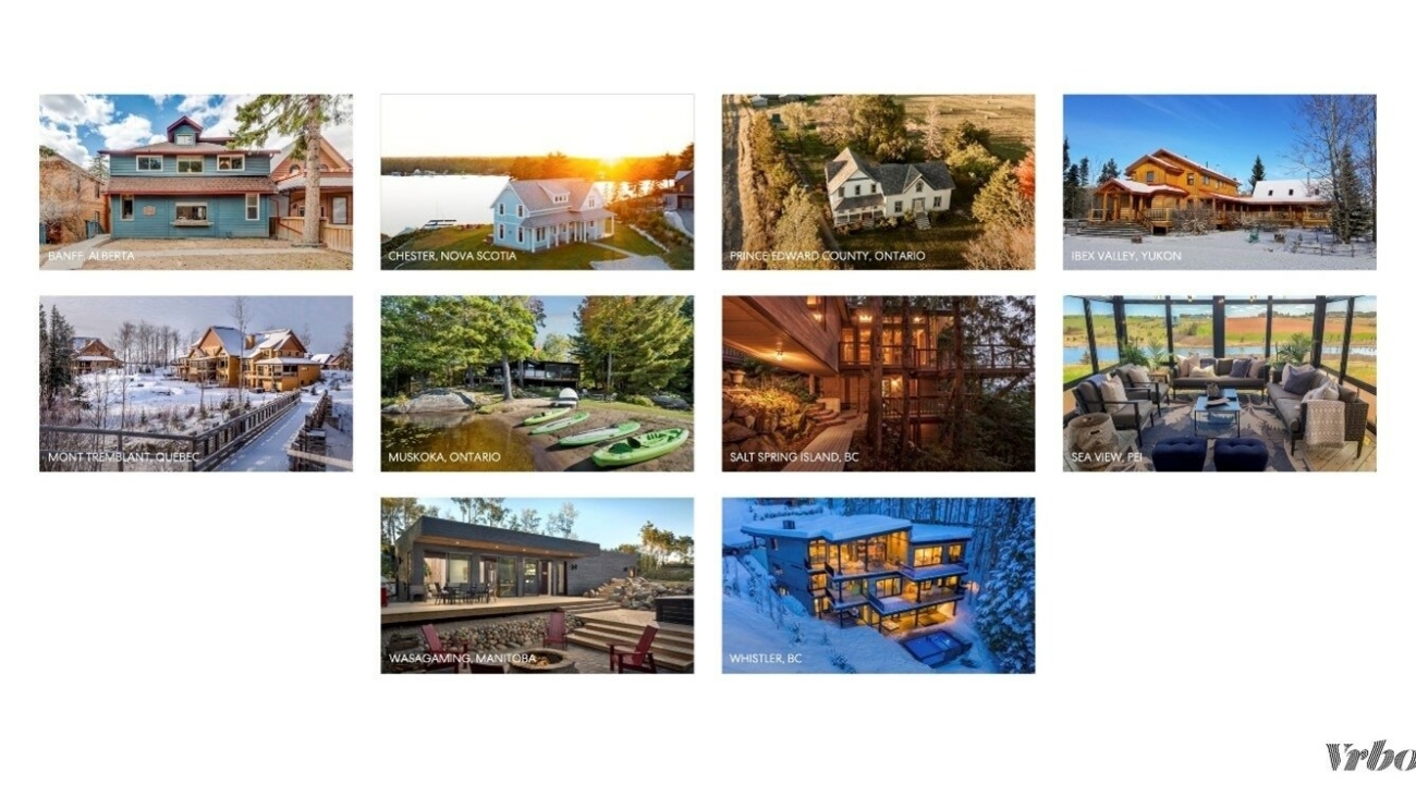 Vrbo unveils the 2023 vacation homes of the year